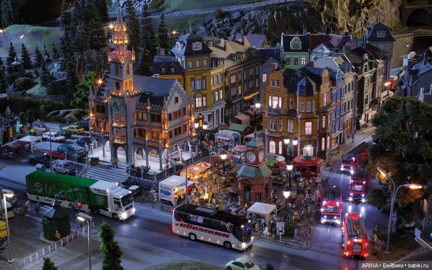 Miniatur Wunderland в Гамбурге: самое дорогое чудо миниатюры в мире (фото 7)