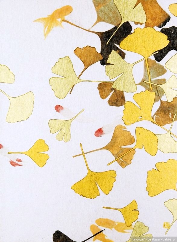 Soft-Tru Autumn - гингко — Сочетание цветов: палитры для одежды и интерьера
