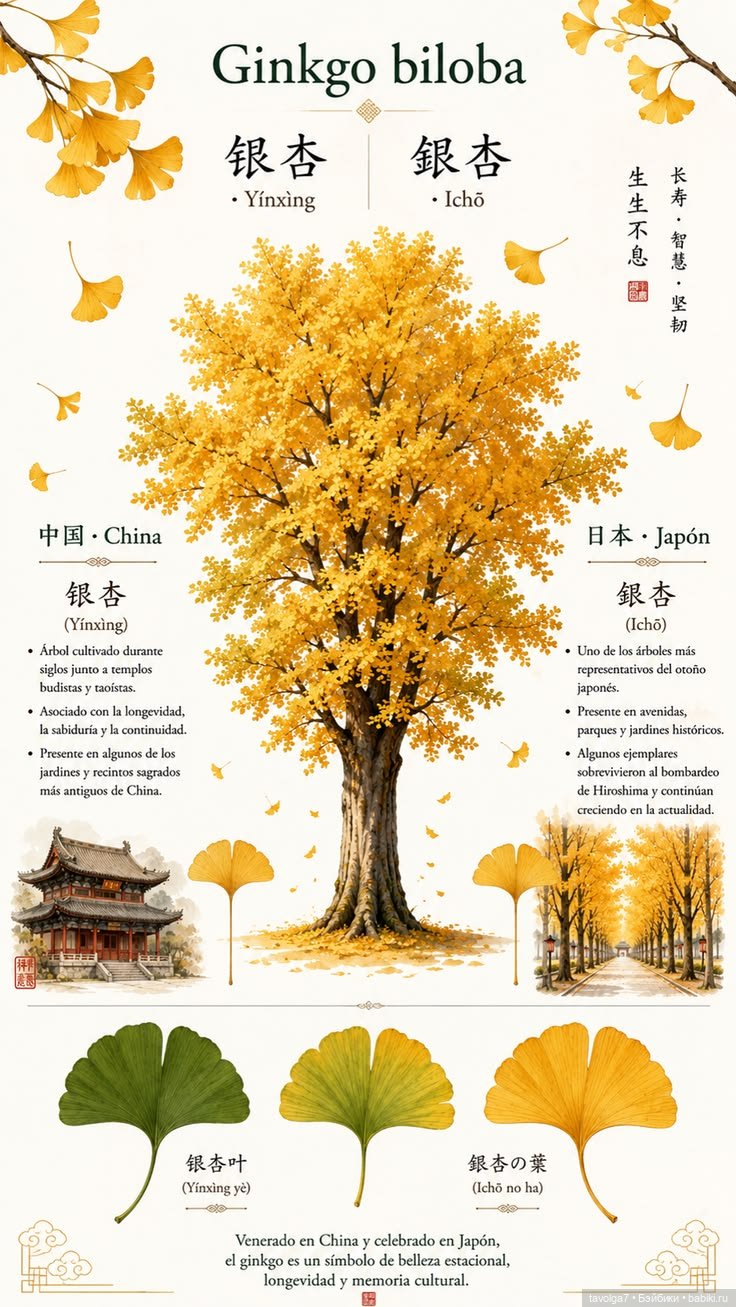 Soft-Tru Autumn - гингко — Сочетание цветов: палитры для одежды и интерьера (фото 3)