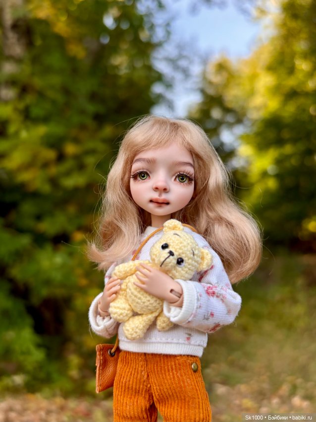С любимым мишкой — Разные куклы BJD (БЖД): редкие бренды (фото 2)