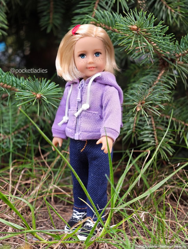 Pocket Ladies: Эми вышла на прогулку American girl mini (фото 3)