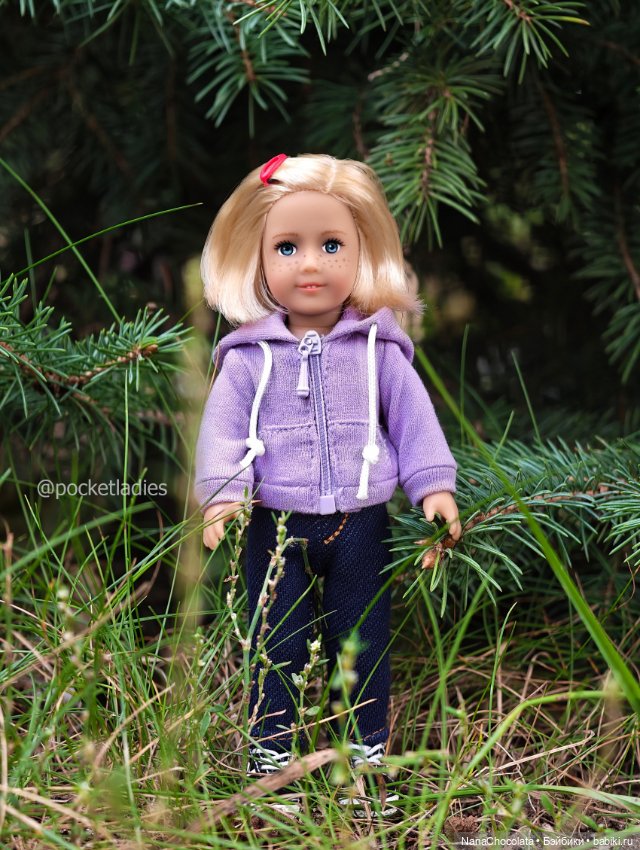 Pocket Ladies: Эми вышла на прогулку American girl mini (фото 2)