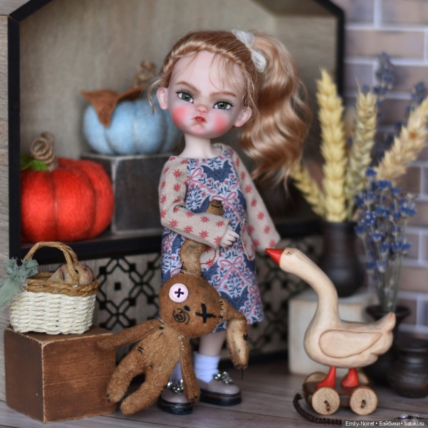 Юленька и тыквы — Авторские куклы BJD (БЖД) у нас дома: фото (фото 2)