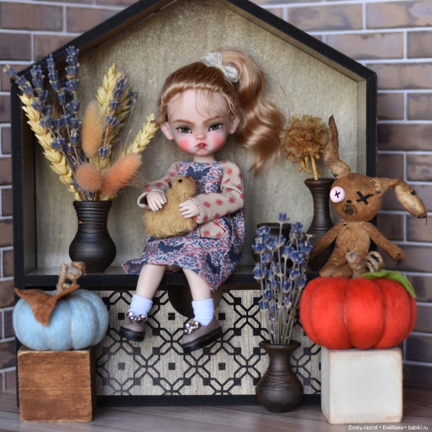 Юленька и тыквы — Авторские куклы BJD (БЖД) у нас дома: фото (фото 6)