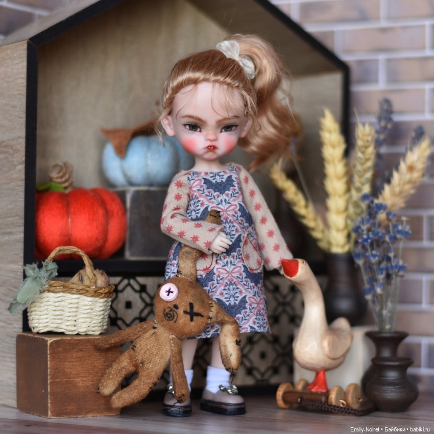 Юленька и тыквы — Авторские куклы BJD (БЖД) у нас дома: фото