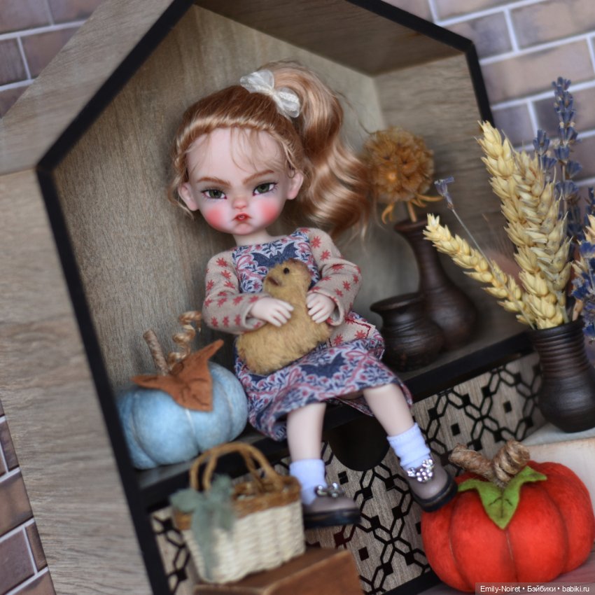 Юленька и тыквы — Авторские куклы BJD (БЖД) у нас дома: фото (фото 5)