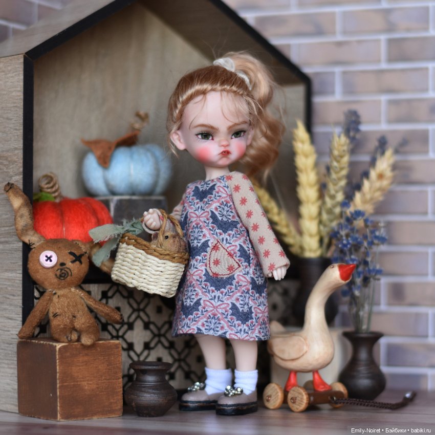 Юленька и тыквы — Авторские куклы BJD (БЖД) у нас дома: фото (фото 3)