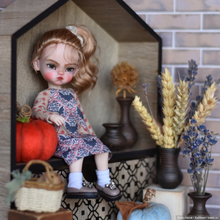 Юленька и тыквы — Авторские куклы BJD (БЖД) у нас дома: фото (фото 4)