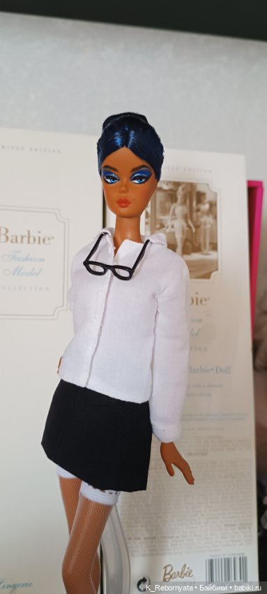 Гибрид Barbie Silkstone на теле Silkstone (фото 6)
