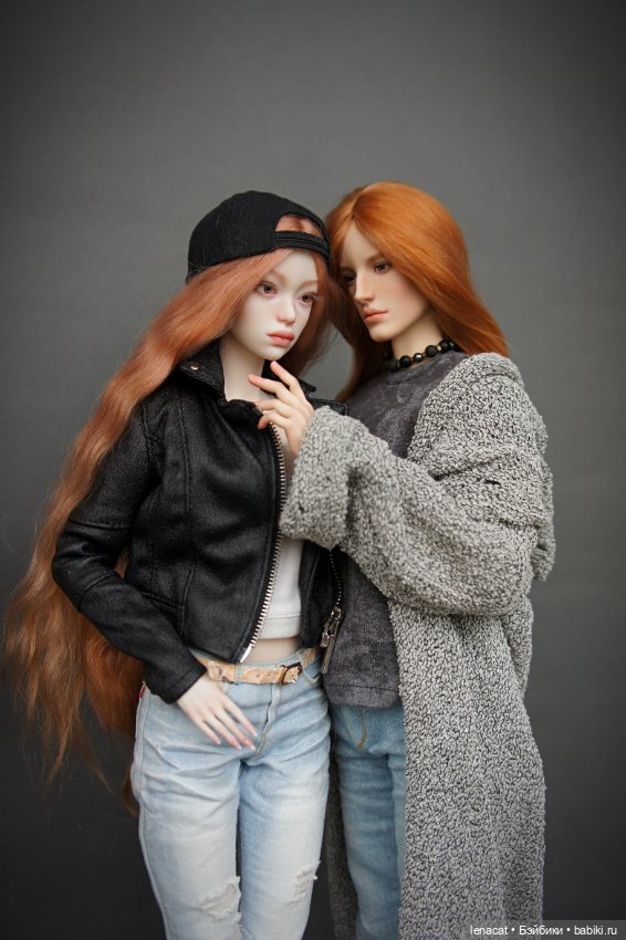 Рыжики - сладкая парочка — Авторские куклы BJD (БЖД) у нас дома: фото (фото 3)