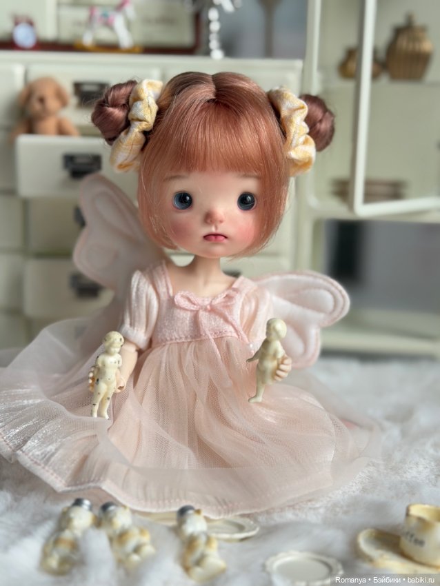 Малышки NanDoll 🧚🏻‍♀️ — Куклы Landoudou и Birdie: Дизайнерский винил (фото 5)