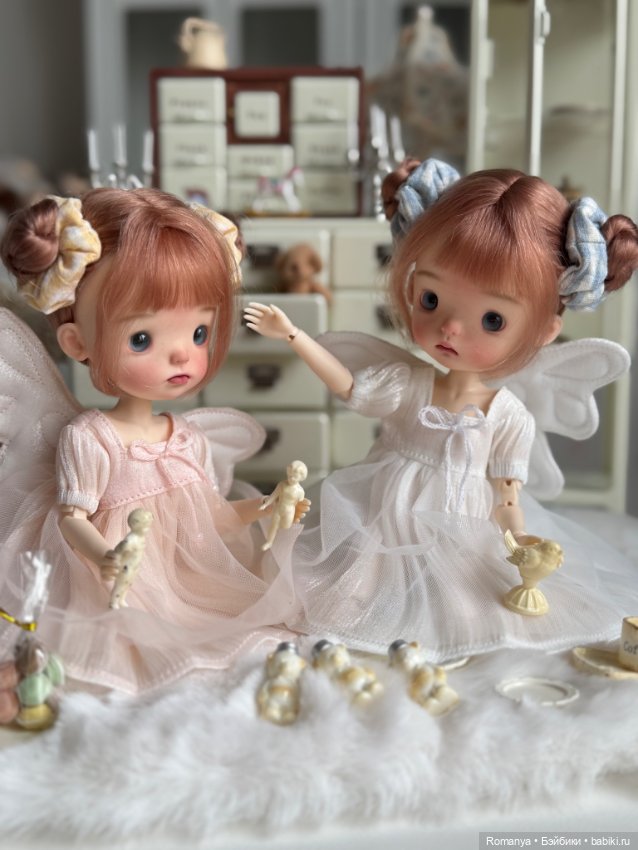 Малышки NanDoll 🧚🏻‍♀️ — Куклы Landoudou и Birdie: Дизайнерский винил (фото 2)