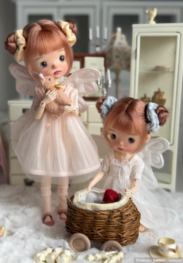 Малышки NanDoll 🧚🏻‍♀️ — Куклы Landoudou и Birdie: Дизайнерский винил (фото 7)