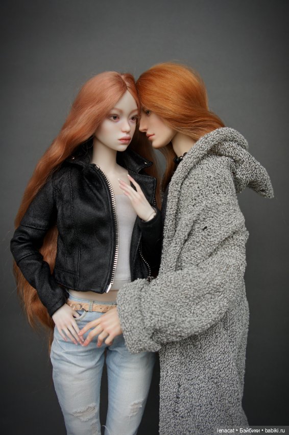 Рыжики - сладкая парочка — Авторские куклы BJD (БЖД) у нас дома: фото (фото 6)