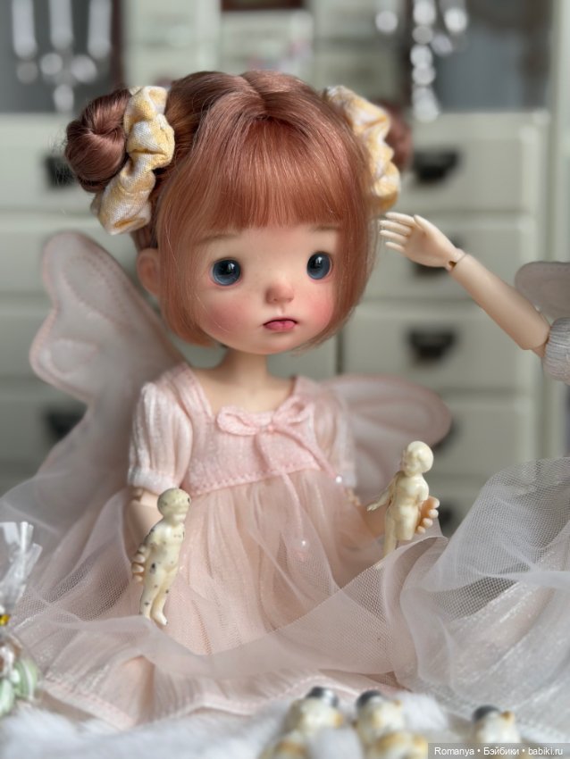 Малышки NanDoll 🧚🏻‍♀️ — Куклы Landoudou и Birdie: Дизайнерский винил (фото 4)