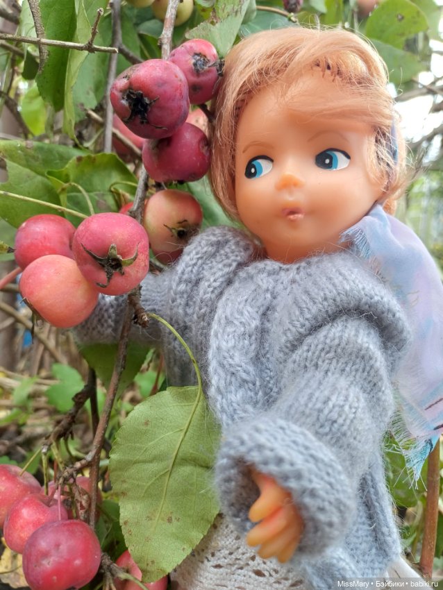 Ульяна и яблоки 🍎🍎🍎 — Винтажные куклы ГДР (Немки): Бигги (фото 6)