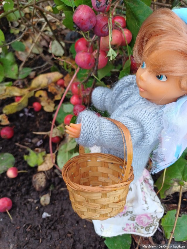 Ульяна и яблоки 🍎🍎🍎 — Винтажные куклы ГДР (Немки): Бигги (фото 2)