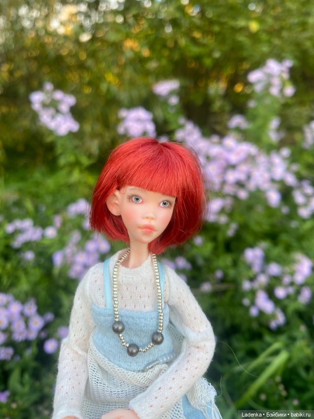 Осенний марафон Жанны ( авторская куколка Anfisa Dolls) (фото 4)
