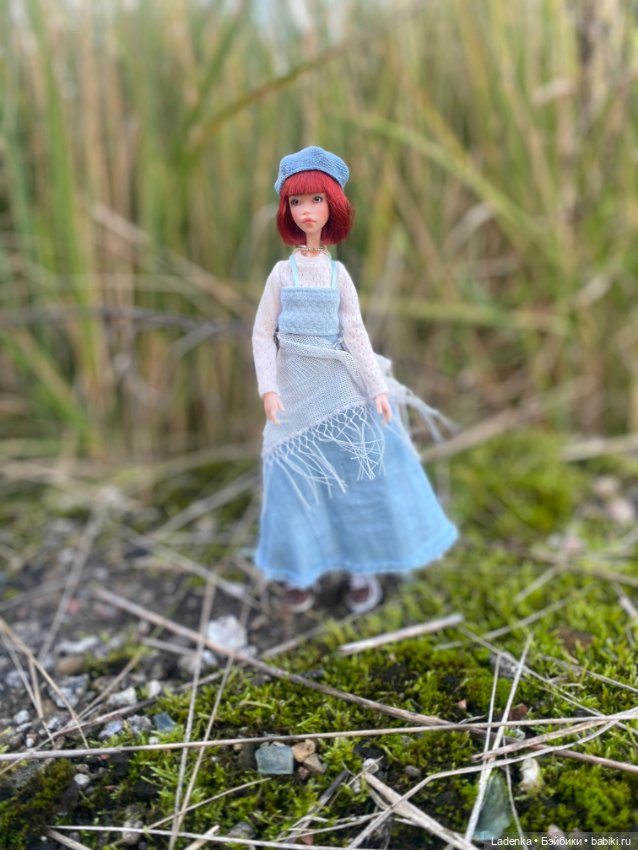 Осенний марафон Жанны ( авторская куколка Anfisa Dolls)