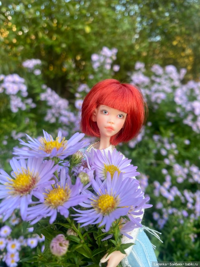 Осенний марафон Жанны ( авторская куколка Anfisa Dolls) (фото 5)