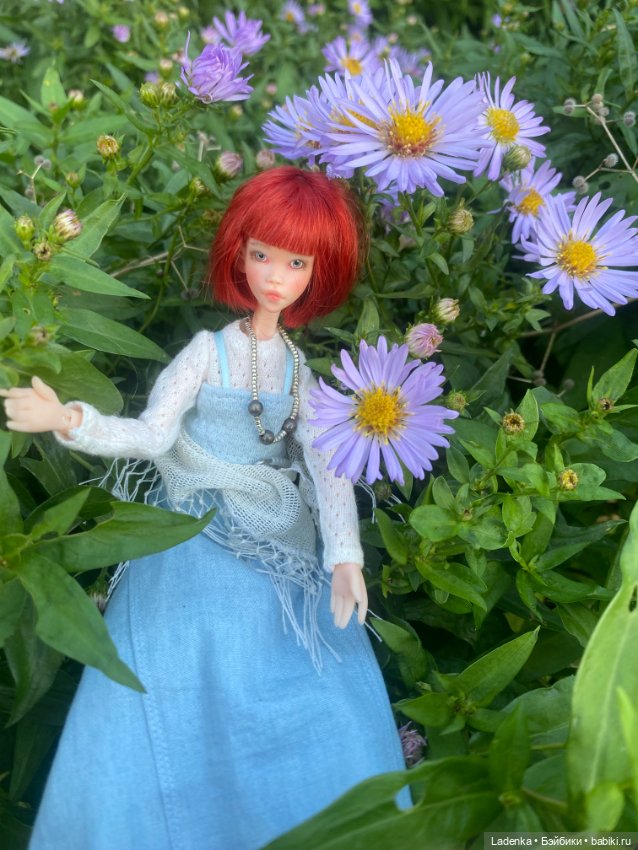 Осенний марафон Жанны ( авторская куколка Anfisa Dolls) (фото 6)