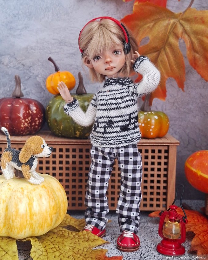 Мелодии осени...☔️🍂🍁⛅️☕️ — Одежда и обувь для кукол своими руками: фото (фото 7)