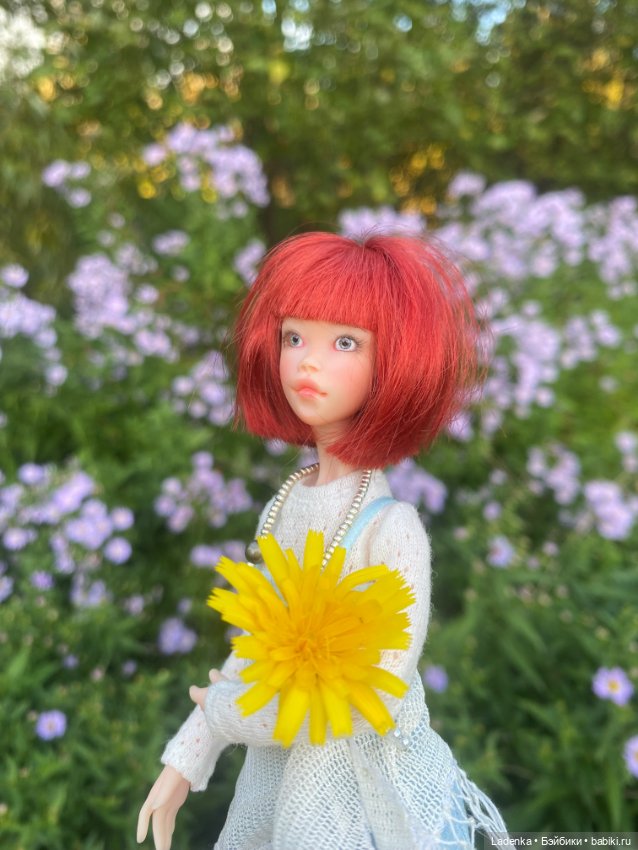 Осенний марафон Жанны ( авторская куколка Anfisa Dolls) (фото 2)