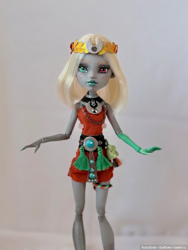 Мелиноя Hades II — ООАК Monster High и Ever After High: репейнт