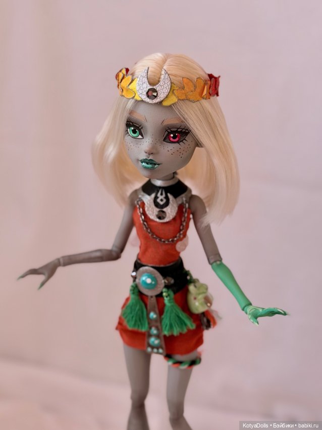 Мелиноя Hades II — ООАК Monster High и Ever After High: репейнт