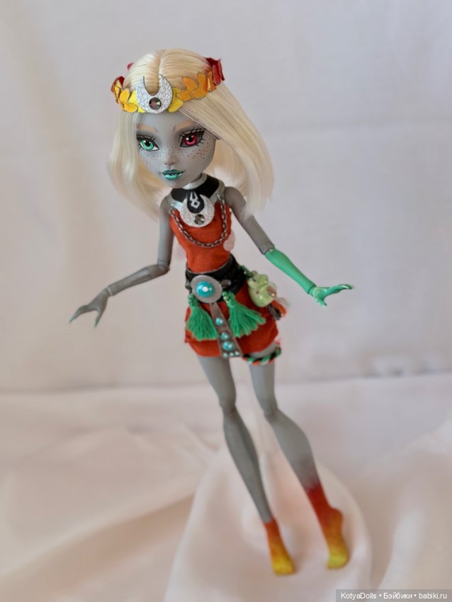 Мелиноя Hades II — ООАК Monster High и Ever After High: репейнт