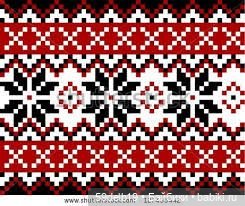 Схемки рождественских жаккардов