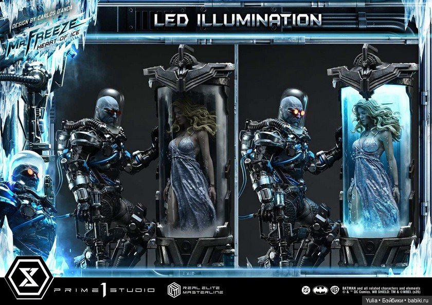Статуя Mr. Freeze «Heart of Ice» 1/3 от Prime 1 Studio (фото 8)