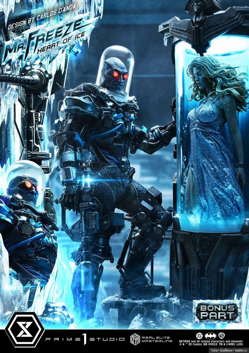 Статуя Mr. Freeze «Heart of Ice» 1/3 от Prime 1 Studio