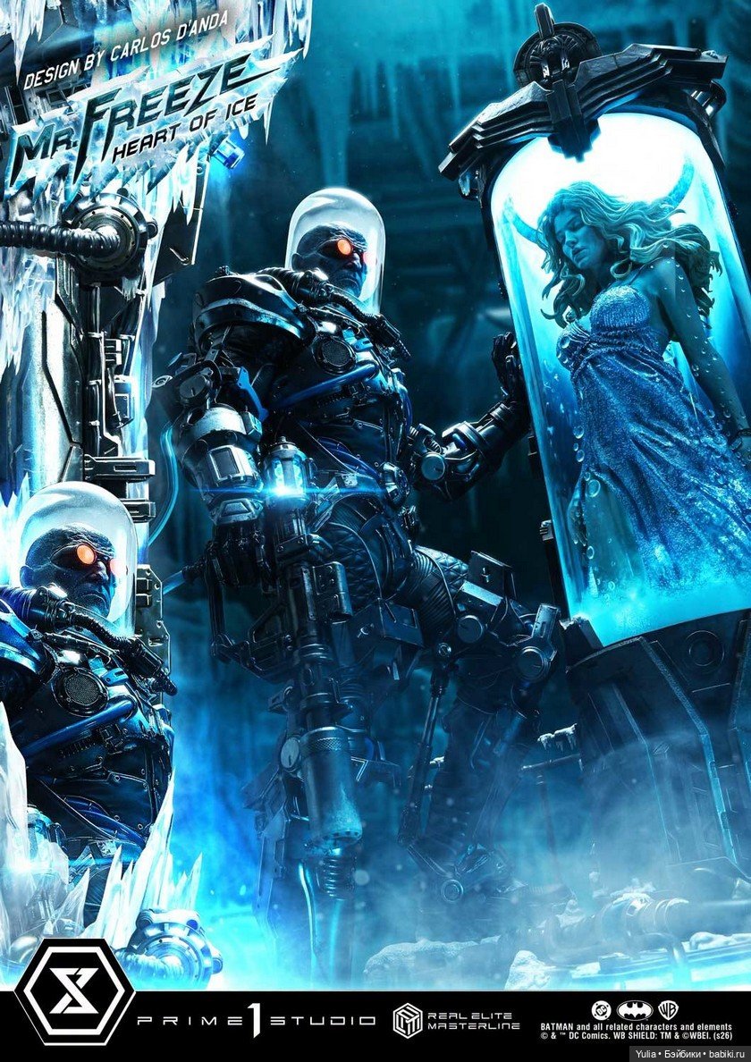 Статуя Mr. Freeze «Heart of Ice» 1/3 от Prime 1 Studio (фото 2)