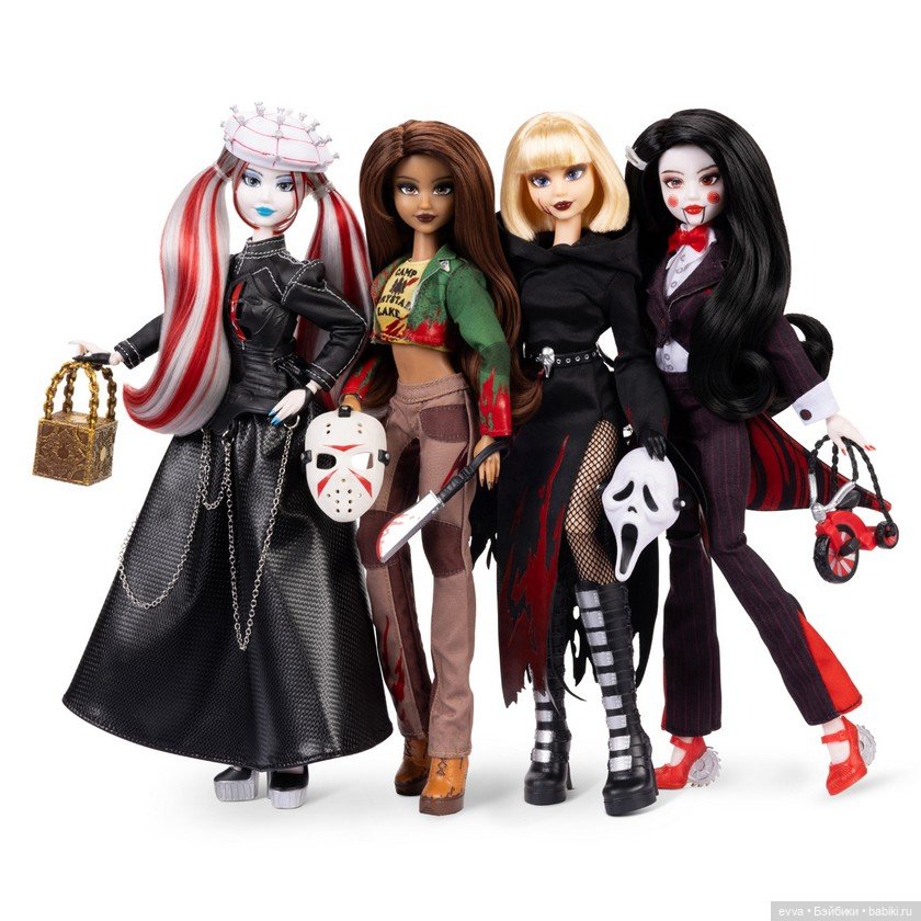 Хоррор-линейка fashion-кукол Doll Haus of Dread от Jakks Pacific