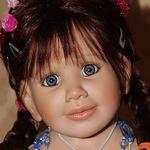 Приехала моя первая большая девочка - кукла Коринна от Моники Peter-Leicht!