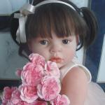 Цветочная фотосессия Кристи (Кукла реборн)