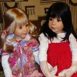 Мои куклы сестрички-невелички от Моники Левениг