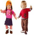 Куклы от фирмы Smoby Роби и Роксана