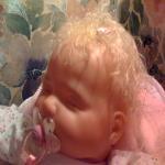 Спящая малышка реборн