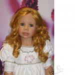 Приехала моя красотка Ангелина - рыженькое чудо! Кукла от Моники Левениг