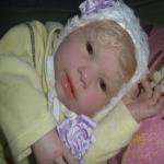 Малышка реборн Сантал тоже побывала на выставке