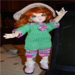 Ждем лета...Анук - куколка BJD