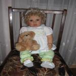 Моя кукла с выставки мастера Дорис Станнат