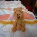 Мишка Карамелька - схема вязания игрушки