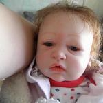 Еще один новорожденный сегодня :) , кукла реборн Ashley by Shelly Kniep