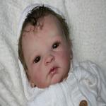 Смуглянка Нина. Реалистичная кукла реборн