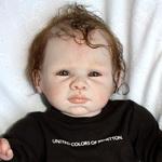 Реалистичная кукла Reborn. Маленький модник