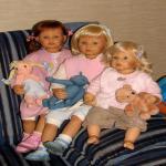 И мы покажемся - девочки Бетин Клемм от Запф - куклы Кира, Ульрика и Маша