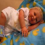 Малыш реборн Бено собрался к маме